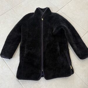 Beautiful excellent condition J crew black full zip fleece